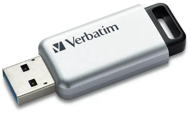Alt view image 2 of 3 - Verbatim 64 GB Store 'n' Go Secure Pro USB 3.0 Flash Drive with AES Hardware Encryption 98666 [parallel import goods]