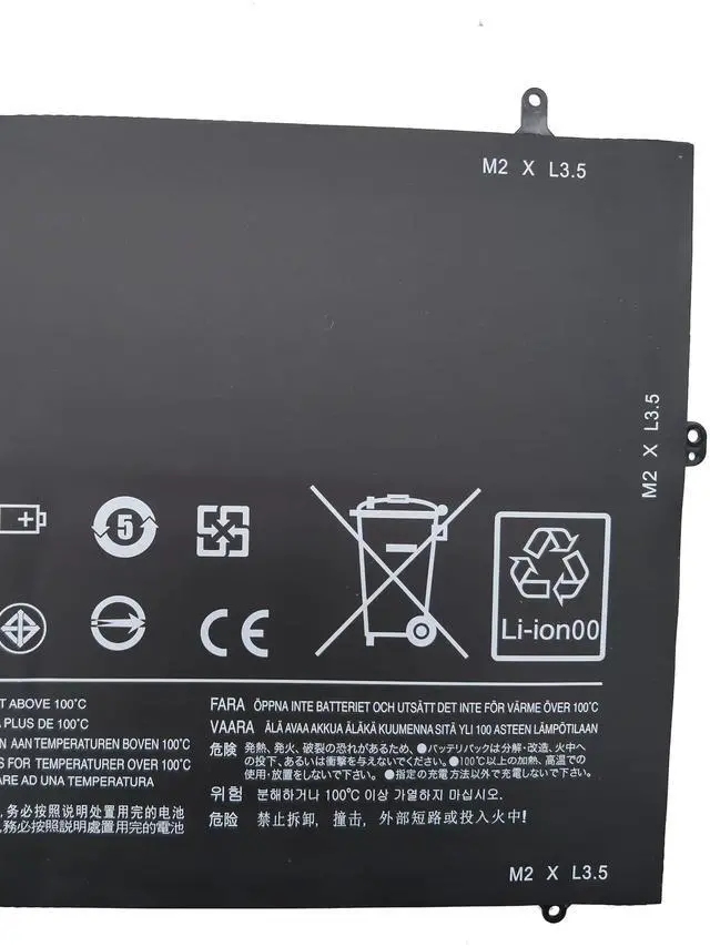 Alt view image 3 of 5 - FLYRLB L13M4P71 L14S4P71 Replacement Laptop Battery Compatible with Lenovo Yoga 3 Pro 1370 Series - 7.6V 44Wh/5900mAh
