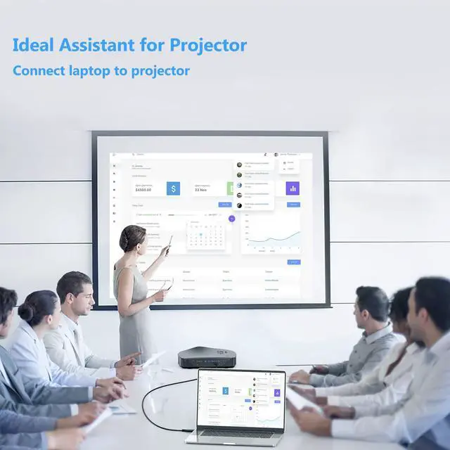 Alt view image 5 of 5 - DteeDck DisplayPort to DVI Cable 6ft 10-Pack, DP Display Port to DVI D Adapter Male to Male Cord for Desktop Laptop Projector HDTV Monitor