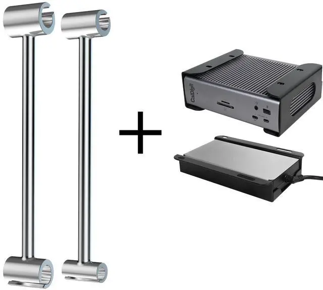 Main image of [2-in-1 Home & Office Combo] Under Desk Organizer + Door Hinge Adjustment Tool Kit, Space-Saving Desk Tray & Repair Tool Set for Door Alignment, Heavy-Duty Steel