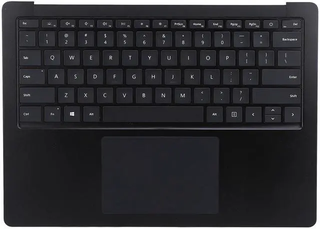Main image of Replacement for Surface Laptop 3 4 5 1951 13.5 Inch, Ultra Slim Full Size Laptop Palmrest Keyboard with Touchpad, Backlit Keyboard (Black)