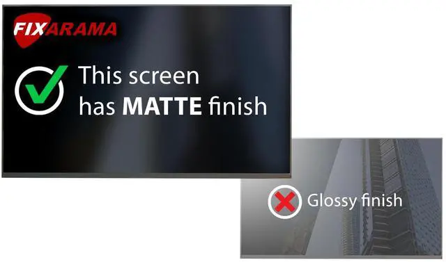 Alt view image 3 of 5 - FIXARAMA Screen Replacement for Dell Inspiron 15 5510 P106F Grade A+ 30pin Non-Touch Matte FHD 1080p IPS 15.6" LED LCD Display with Tools Tape