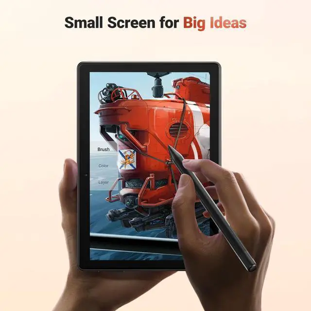 Alt view image 2 of 5 - Frunsi-T8 Standalone Drawing Tablet with Screen,8 inch Screen, No Computer Needed,Stylus Pen,More Bonus,Drawing Apps Tutorials Pre-Installed,Best Gift for Beginner,Digital Artist,Designer