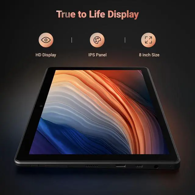 Alt view image 3 of 5 - Frunsi-T8 Standalone Drawing Tablet with Screen,8 inch Screen, No Computer Needed,Stylus Pen,More Bonus,Drawing Apps Tutorials Pre-Installed,Best Gift for Beginner,Digital Artist,Designer