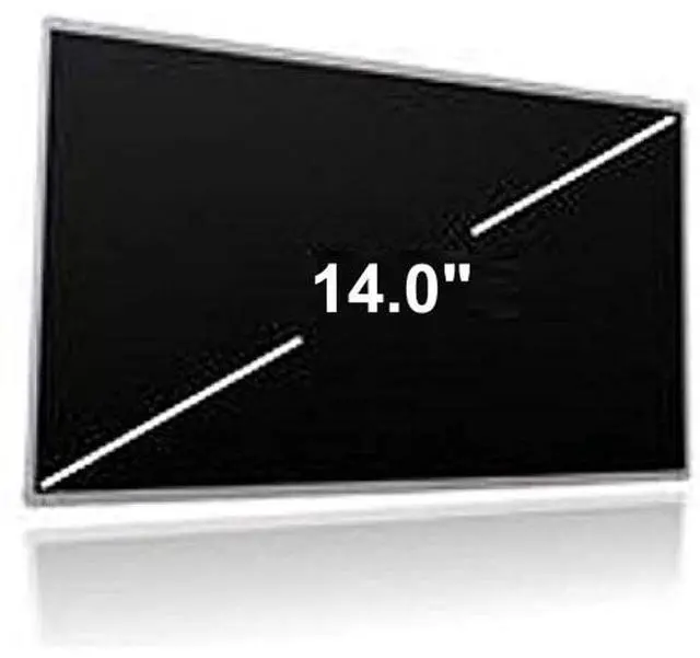 Alt view image 2 of 5 - FULLCOM New LCD Replacement Screen HD 1366x768 (Non Touch) 14.0 Inch (No Brackets) 30 Pin Matte for Lenovo 5D10Q11723 for Laptop/Display/Screen/LCD Application