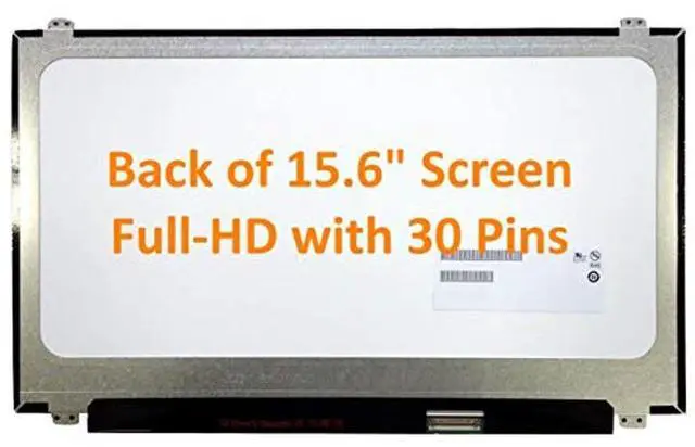 Alt view image 3 of 5 - FULLCOM New LCD Replacement Screen FHD 1920x1080 (Non Touch) 15.6 Inch NT156FHM-N41 (with Brackets) 30 Pin Matte for DELL 4561N for Laptop/Display/Screen/LCD Application