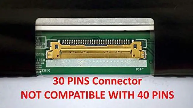 Alt view image 4 of 5 - FULLCOM New LCD Replacement Screen FHD 1920x1080 (Non Touch) 15.6 Inch NT156FHM-N41 (with Brackets) 30 Pin Matte for DELL 4561N for Laptop/Display/Screen/LCD Application
