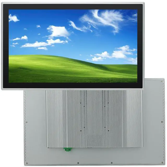 Main image of TouchWo 21.5 inch Capacitive Multi-Touchscreen Industrial Embedded Win-10 PC Monitor, IP65 Screen with 10 Points Touch Display, i5+RAM 8G+256G SSD, Integrated Phoenix2pin, HD-MI-Out & USB Ports