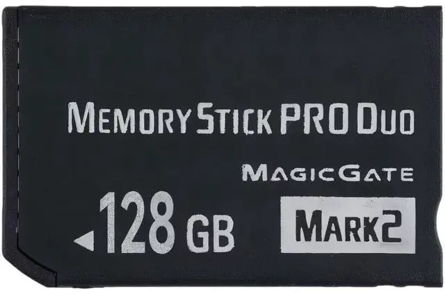 Alt view image 2 of 5 - Original 128GB Memory Stick Pro Duo MARK2 - High Speed Performance, Compatible with PSP and Camera Accessories