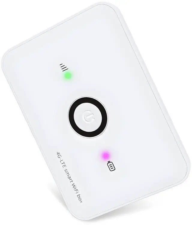 Main image of HOSAYA MF906 4G LTE WiFi Modem with Built-in Battery Portable 4G Router with SIM Card Slot High Speed Portable Travel Hotspot Mini Router Unlocked 4G mifi...