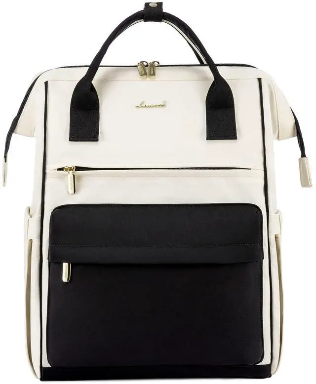 Main image of LOVEVOOK Laptop Backpack for Women,15.6 Inch Work Teacher Nurse Bag,Business Computer Backpack Purse with USB Port,Stylish Casual Daypack for Travel