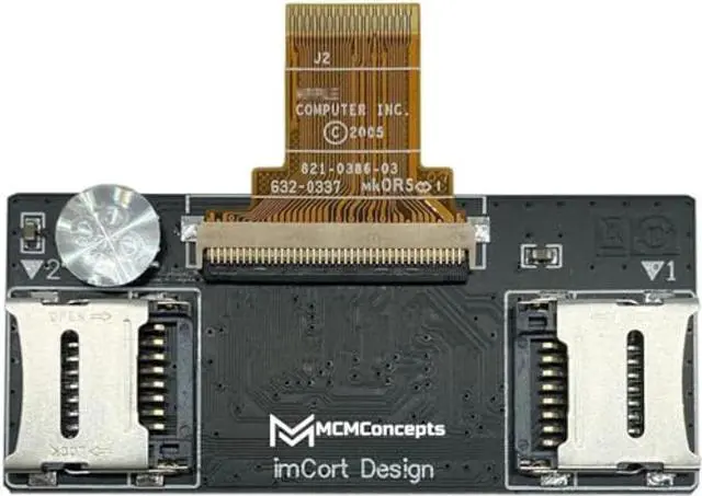 Main image of MCMConcepts Dual Micro SD Adapter for iPod Classic/Video 5th 6th 7th for iFlash Reader