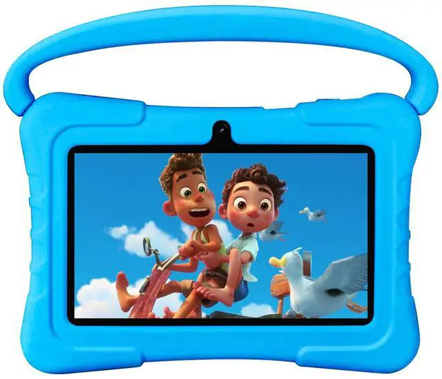 Main image of NEWISION Kids Tablet 7 inch,32GB Toddler Tablets Android 13 with WiFi,Dual Camera,Education,Games,Kids Software Pre-Installed,Computer Tabletas PC with Age Filters,Parental Controls(Blue)