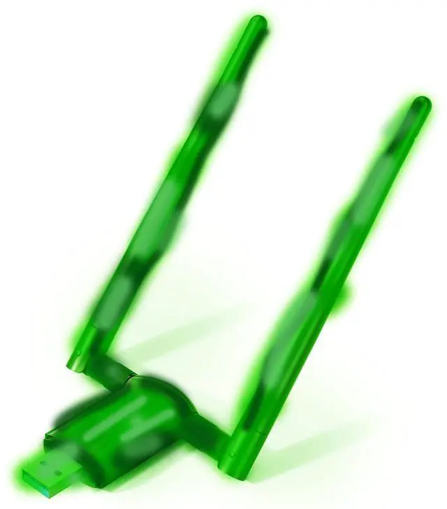 Main image of USB WiFi Adapter for Desktop PC - Nineplus 1800Mbps Wi-Fi 6 USB 3.0 Wireless Adapter for PC WiFi Antenna for Win11/10 WiFi Dongle for Desktop PC Laptop 802.11ax Internet Network Card WiFi USB (Green)