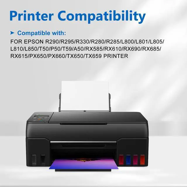Alt view image 2 of 5 - QUEENPRINT Printhead Printer Print Head Cable Compatible with Epson R290 R295 R330 R280 R285 L800 L801 L805 L810 L850 T50 P50 T59 A50 RX585 RX610 RX690 RX685 RX615 PX650 PX660 TX650 TX659