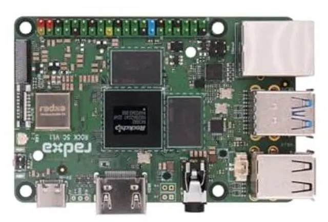 Main image of Radxa Rock 5C(Lite) RK3588S2, 8-core CPU SBC, HDMI with 8K Output, PCIe 2.1 1-Lane, Gigabit Ethernet, Single Board Computer Rock 5C Lite 16GB
