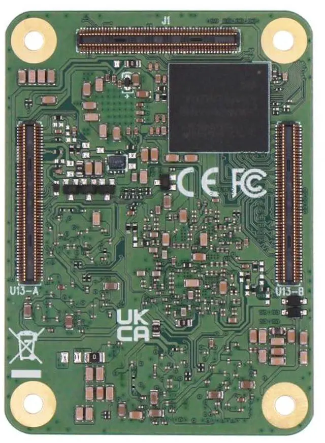 Alt view image 2 of 5 - Radxa CM5 RK3588S2 8-core CPU Compute Module, GPU, NPU, 8K HDMI and 3x100-Pin B2B Connector (Radxa CM5 4GB 32GB)