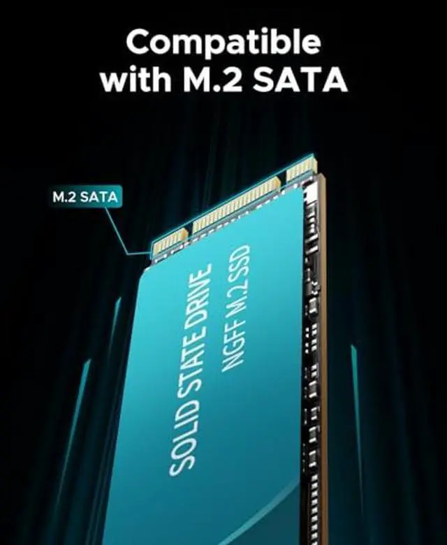 Alt view image 4 of 5 - PHIXERO High-Performance M.2 NGFF SSD 500MB/S 1TB- Compact, Fast, and Powerful Storage Solution for Laptops and Desktops
