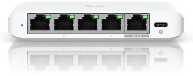 Main image of Ubiquiti Flex Mini 2.5G 5-Port Switch [USW-Flex-2.5G-5]