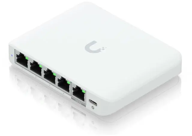 Alt view image 4 of 5 - Ubiquiti Flex Mini 2.5G 5-Port Switch [USW-Flex-2.5G-5]