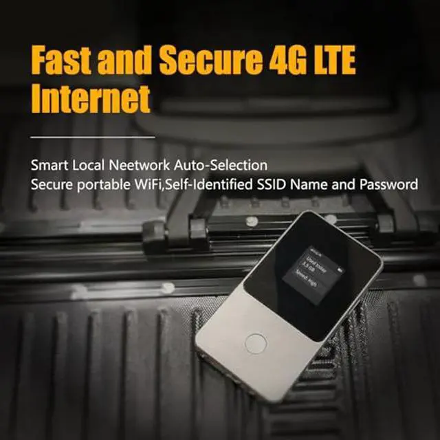 Alt view image 3 of 5 - Global Travel Mobile Hotspot Device 4G Pocket Router No Roaming fee Built-in SIM Card No Need Physical Card No Contract 150 Countries Travel Portable WiFi Hotspot 10GB for US