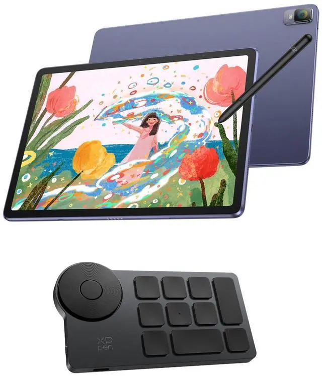 Main image of XPPen Standalone Drawing Tablet No Computer Needed Magic Drawing Pad XPPen Mini Keydial ACK05 Wireless Shortcut Keyboard