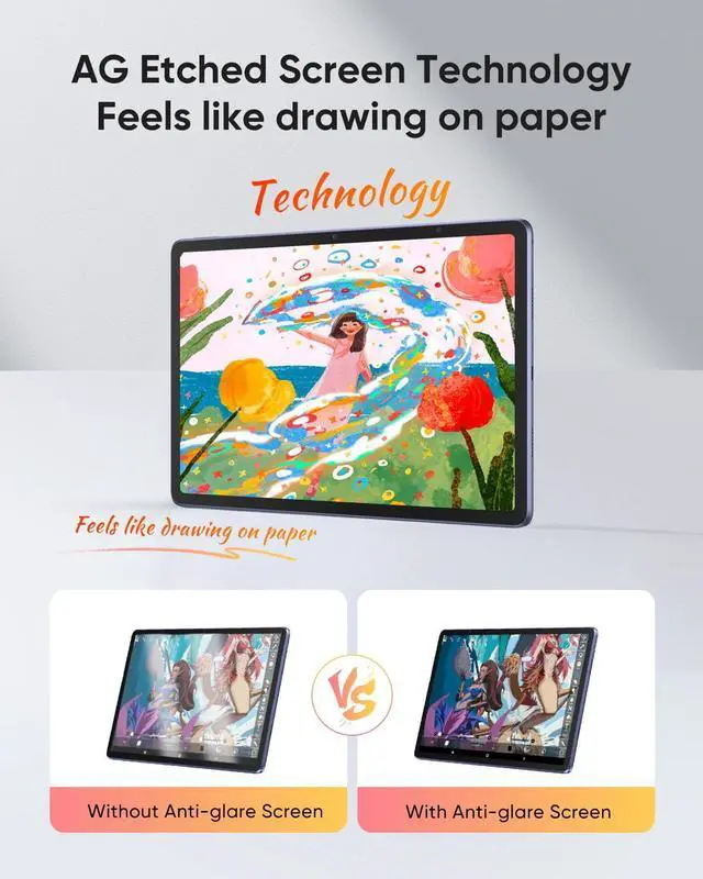 Alt view image 3 of 5 - XPPen Standalone Drawing Tablet No Computer Needed Magic Drawing Pad XPPen Mini Keydial ACK05 Wireless Shortcut Keyboard