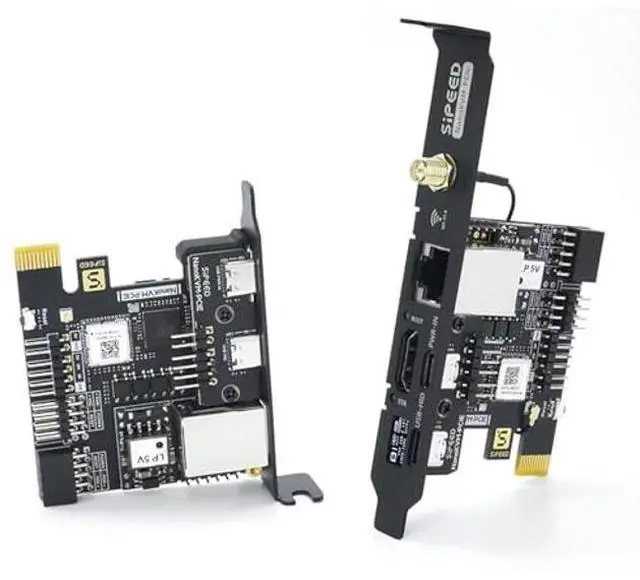 Main image of youyeetoo Sipeed NanoKVM PCIE Version - ATX PC Remote Control, RISC-V Nano KVM Over IP, DDR3 RISC-V Development Board, Linux, 1TOPS NPU (with WiFi)