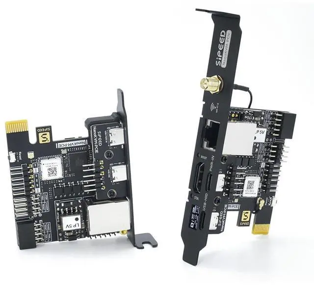 Main image of youyeetoo Sipeed NanoKVM PCIE Version - ATX PC Remote Control, RISC-V Nano KVM Over IP, DDR3 RISC-V Development Board, Linux, 1TOPS NPU (with WiFi+PoE)