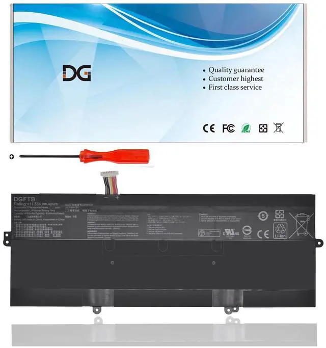 Main image of DGFTB C31N1824 Laptop Battery for Asus Chromebook Flip C434 C434T C434TA C434TA-AI0041 C434TA-AI0045 C434TA-AI0095 C434TA-AI0108 DS384T DSM4T DS588T E10013 Series 0B200-03290000 (11.55V 48Wh/4160mAh)