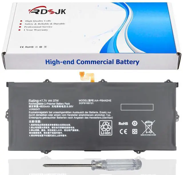 Main image of AA-PBAN2HE Laptop Battery for Samsung Galaxy Book Go 340XDA NP340XLA NP340XLA-KA1US NP340XLA-KA2CA XE340XDA XE340XDA-KA3US-RB XE340XDA-KA1US XE340XDA-KA3 XE340xda-ka1it 5G NP545XLA Series 7.7V 37Wh