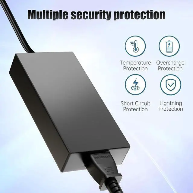 Alt view image 4 of 5 - 240W 230W Laptop Charger Compatible with MSI Stealth A16 AI+ 16 17 GS77, Alpha 17 C7V, CreatorPro 16 AI Studio A1V, Creator A16 16, Raider GE66 GE76, GP66 GP76 Leopard Power Supply Adapter