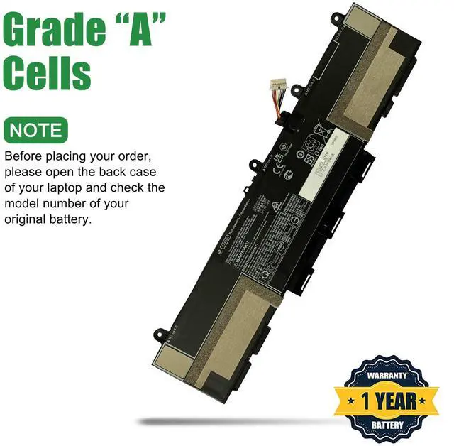Alt view image 4 of 5 - JIAZIJIA CX03XL L78551-005 Laptop Battery Replacement for HP EliteBook X360 830 G7 EliteBook X360 830 G8 Series Notebook HSTNN-IB9G L77624-1C1 HSTNN-LB8R L77624-422 11.55V 53Wh 4400mAh