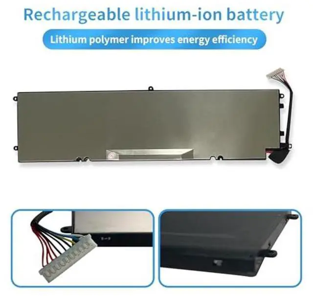 Alt view image 3 of 5 - RC30-0281 Laptop Battery Replacement for Razer Blade Stealth 13.3" 2018 2019 2020 GTX1650 Max-Q RZ09-02810 RZ09-02810E71 RZ09-02812E71 RZ09-02812E52-R3U1 RZ09-02812 RZ09-0310 RZ09-03100(11.55V 53.1Wh)