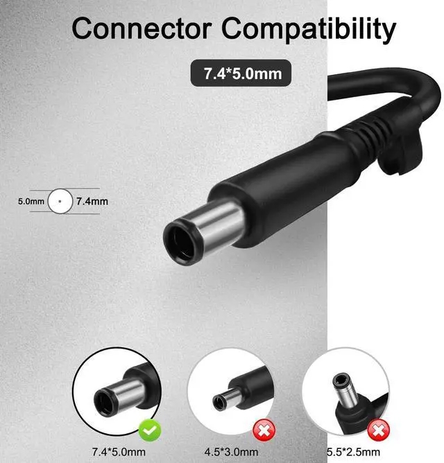 Alt view image 4 of 5 - 230W Charger Power Supply Compatible with Msi GE75 GL75 GP75 GP65 GE73 GE63 GT72 WT72 MS-17C5 MS-16P5 MS-16Q3 Comatible with Intel nuc kit NUC9i9 NUC8i7 pa-1231-12 FSP230-AJAN3