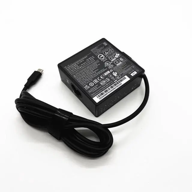 Alt view image 2 of 5 - New 20V 5A 100W USB-C AC Adapter Charger Compatible for MSI A21-100P1A GaN Power Supply