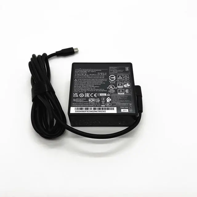 Alt view image 4 of 5 - New 20V 5A 100W USB-C AC Adapter Charger Compatible for MSI A21-100P1A GaN Power Supply