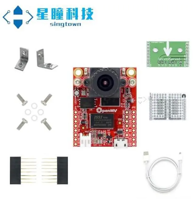 Alt view image 2 of 3 - OpenMV SingTown Cam H7 Plus Genuine, SingTown, 5MP High Definition Image Processing Machine Learning Smart Camera Robotics OpenMV4 Cam H7 Plus