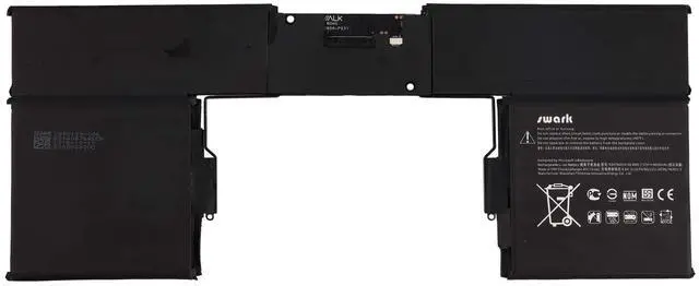 Main image of SWARK Replacement Laptop Battery 93HTA001H Compatible with Microsoft Surface Book 1785 Enhanced G3HTA001H Keyboard Battery G3HTA001H 60.8Wh 4-Cell