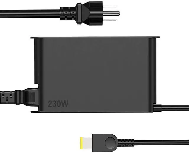 Alt view image 4 of 5 - Slim 230W for Lenovo Legion 5 5i 7 Slim 5 Slim7 Y7000p Y9000K Legion C7 S7 Y545 5i Y545 Y550 ThinkPad X1 P1 P15 P17 P52 P53 P71 P72 P73 ThinkBook 16p 20V 11.5A Laptop Power Supply Adapter