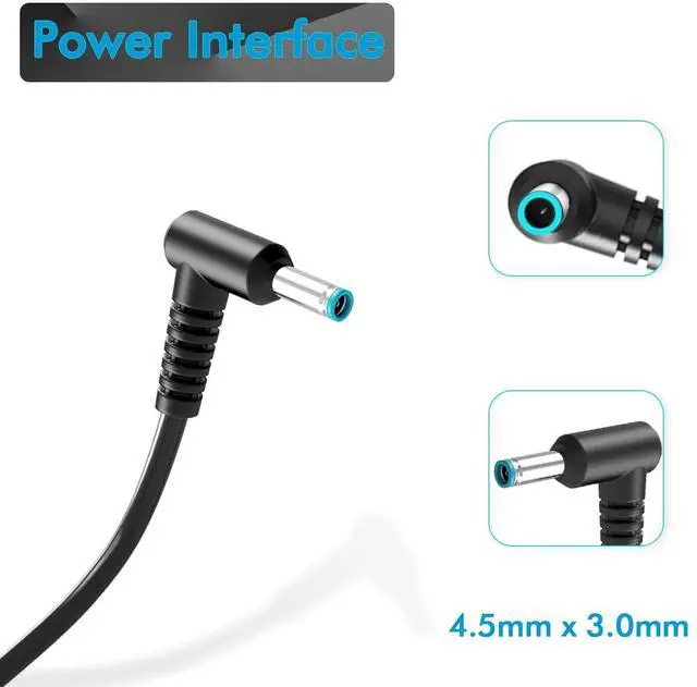 Alt view image 2 of 5 - 200W AC Charger for HP OMEN 15 15t 17 17t Pavilion Gaming 15 16 17 Zbook 17 15 G3 G4 G5 G6 G7 ZBook Fury Create Studio Envy 15 2020 TPN-DA10 L00895-003 ADP-200HB B Laptop Power Adapter Supply Cord