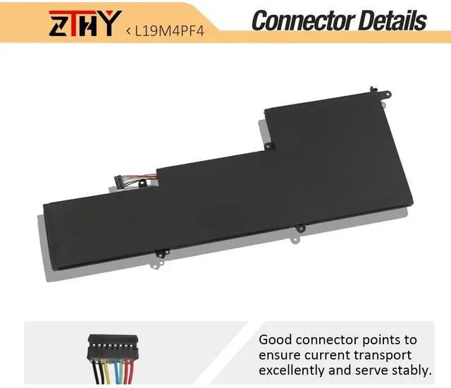 Alt view image 4 of 5 - ZTHY L19M4PF4 L19D4PF4 L19C4PF4 Laptop Battery Replacement for Lenovo Yoga Slim 7-14ARE05 7-14IIL05 7-14ITL05 Ideapad Slim 7-14ARE05 7-14IIL05 7-14ITL05 Type 82A1 82A2 82A3 82A4 82A5 15.36V 60.7Wh