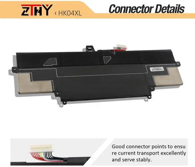 Alt view image 4 of 5 - ZTHY HK04XL HK04054XL Laptop Battery Replacement for HP EliteBook X360 1030 G7 G8 EliteBook X360 1040 G7 G8 Series L82391-007 L82391-006 L82391-005 HSTNN-IB9H L79376-1B1 L79376-1B2 7.7V 54Wh 4-Cell