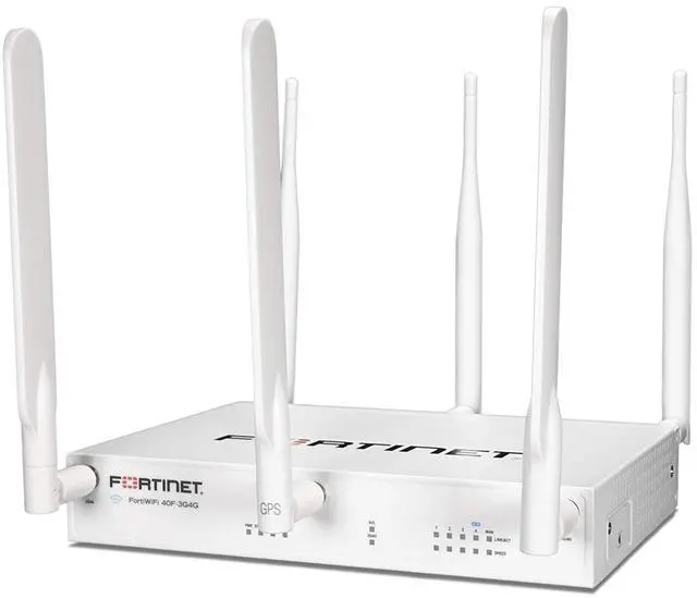 Alt view image 2 of 5 - Fortinet FortiGate FWF-40F-3G4G Network Security Appliance | Secure SD-WAN, Built-in 3G/4G Modem, WiFi, Firewall, and VPN | Ideal for Remote Offices & Retail (FWF-40F-3G4G)