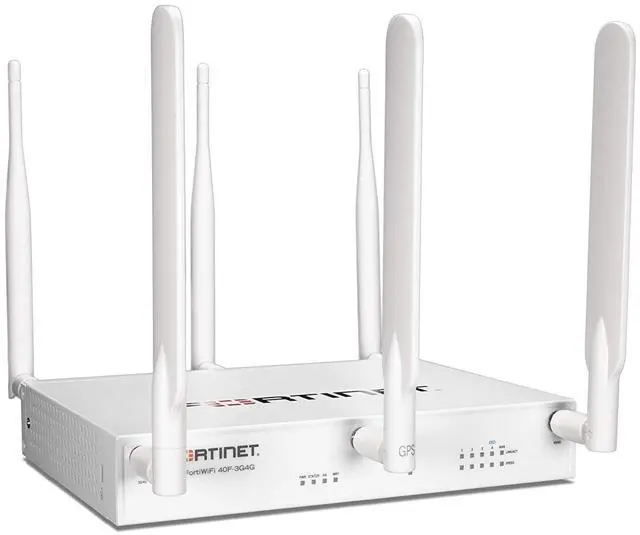 Alt view image 3 of 5 - Fortinet FortiGate FWF-40F-3G4G Network Security Appliance | Secure SD-WAN, Built-in 3G/4G Modem, WiFi, Firewall, and VPN | Ideal for Remote Offices & Retail (FWF-40F-3G4G)