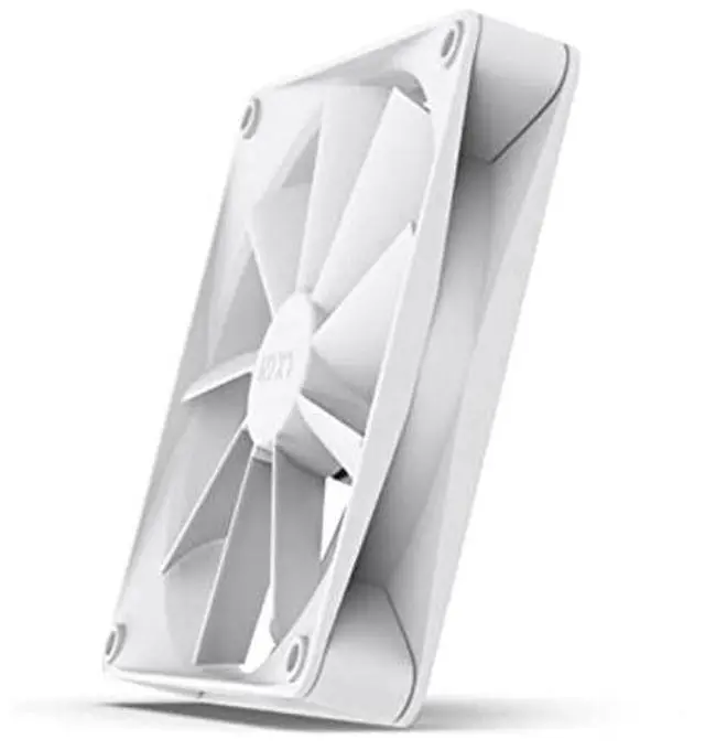 Alt view image 3 of 5 - F140Q - 140mm Quiet Airflow Fans - Single - White