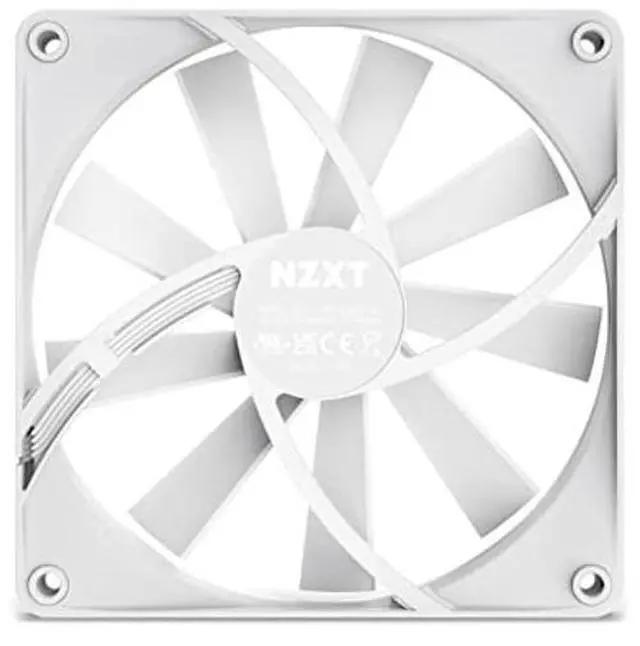 Alt view image 5 of 5 - F140Q - 140mm Quiet Airflow Fans - Single - White