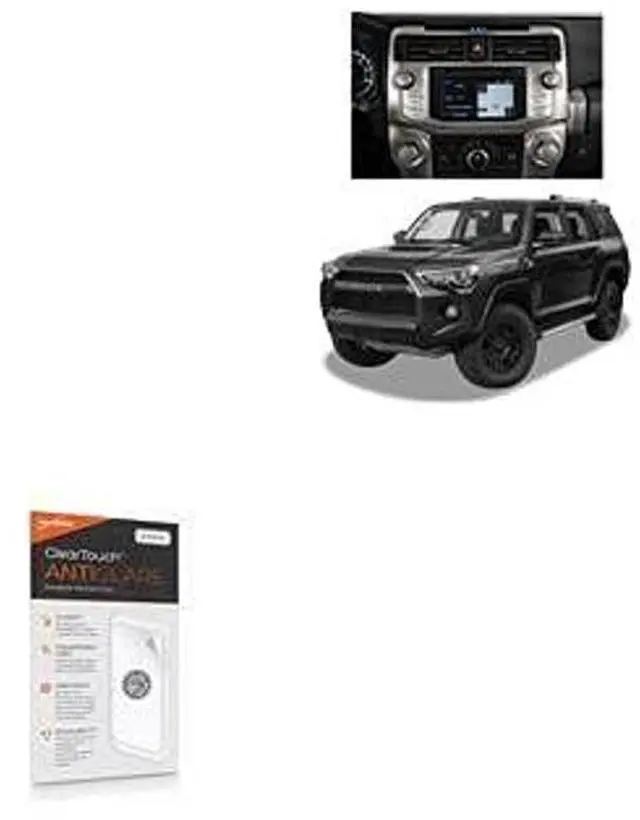 Main image of BoxWave Screen Protector Compatible with Toyota 2018 4Runner Display (6.1 in) - ClearTouch Anti-Glare (2-Pack), Anti-Fingerprint Matte Film Skin