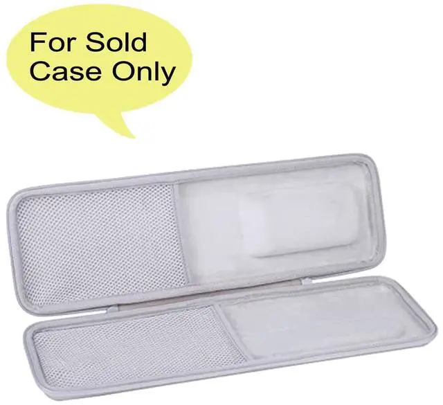 Alt view image 4 of 5 - co2CREA Hard Case Replacement for Apple Magic Keyboard with Touch ID and Numeric Keypad + Apple Magic Mouse (White Case)