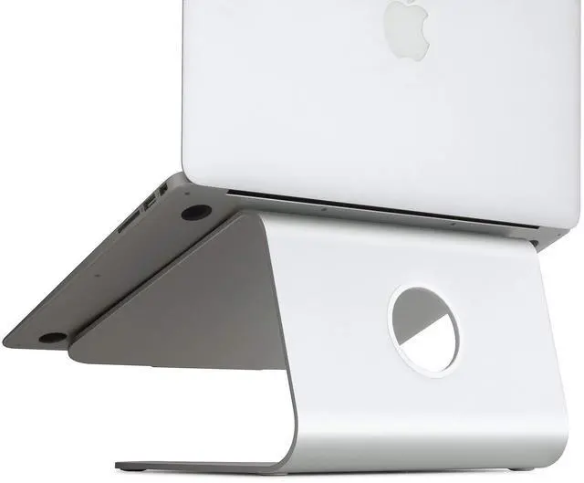 Alt view image 3 of 5 - Rain Design 10032 mStand Laptop Stand, Silver (Patented)